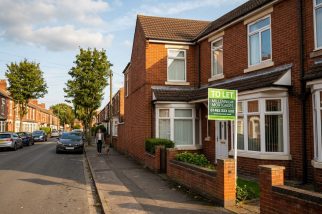 Property in Yorkshire with To Let sign